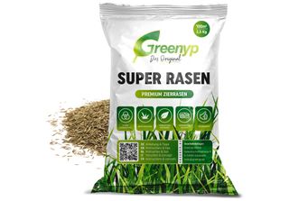 Greenyp® Super Lawn I Prato Ornamentale Verde Intenso Di Prima Qualità I 2,5 Kg…