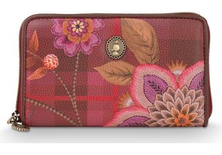 Pip Studio Portafoglio Willow Wallet Flores Felices Red Mirtillo