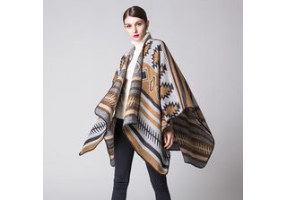Honana WX-19 Geometric Puzzle Cloak European Indian Style Fashion Klimaanlage S…