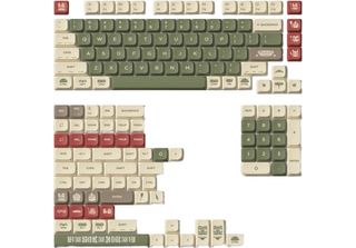 Nuphy Carved Prairie Nsa Dye-Sub Pbt Keycaps - Keycaps Per Tastiera Nuphy