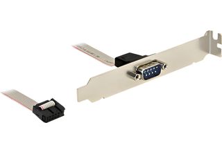 Delock 89353 Slotblech Delock 1X D-Sub9