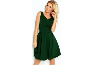 Abito Con Scollo Raeburn Da Donna Numoco Verde Scuro Xl