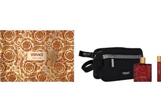 Versace Eros Flame Giftset Edp Spray 100Ml/Travel Spray 10/Bag 110 Ml