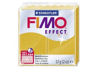 Fimo 8020-11 Modelliermasse Fimo Effect "Metallic"" Gold"
