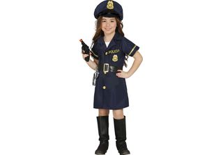 Costume Da Poliziotta Josy Per Bambini