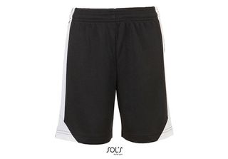 Sols Teamsport 01718 | Olimpico Contrast Short - Colore: Nero/Bianco - Taglia: L