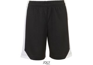 Sols Teamsport 01718 | Olimpico Contrast Short - Colore: Nero/Bianco - Taglia: …