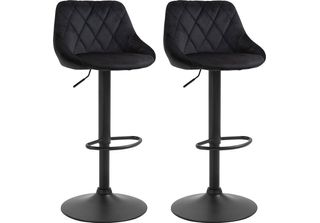 Homcom Homcom Set Di Sgabelli Da Bar Regolabili In Altezza 835-502V02