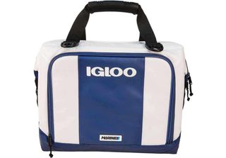 Igloo Coolers Snap Down 36 Can Cooler Bag Bianco, Blu Bianco, Blu Taglia Unica