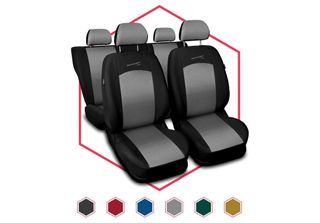 Coprisedili Auto Coprisedili Universali Per Hyundai Accent Argento