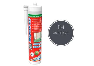 Mapei® Mapesil Ac Silicone Monocomponente Per Giunti 114 Antracite 310 Ml Per L…
