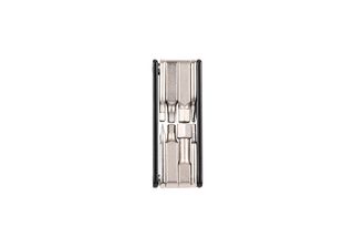 Uno S.Tool 8 Mini Multi-Tool Con 9 Funzioni Argento/Nero