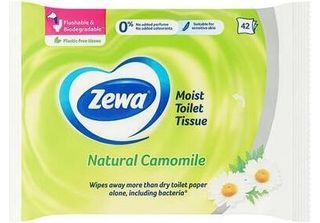 Salviette Umidificate, 42 Pezzi, Zewa, Camomilla