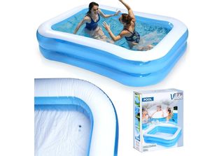 Piscina Da Giardino Vilde Piscina Piscina Gonfiabile 245X150X43 Cm