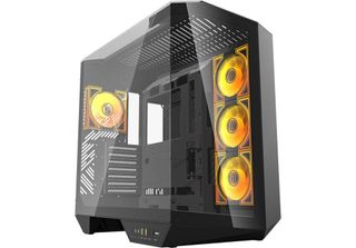 Darkflash Darkflash DY470 Computer Case (Black) + 4 Fans