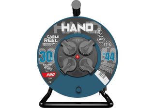 Avvolgicavo Hand Pro 30M 4X Prese 230V IP44 H05RN-F 3X2,5 Mm²