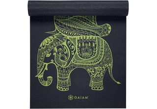Gaiam 6MM Yoga Mat Tribal Wisdom, Design Design Design Onesize