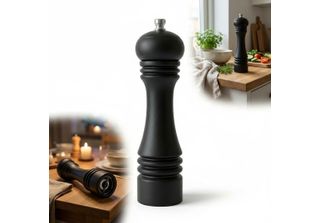 Macinino In Legno Pere Pepe Nero 23,5 Cm Ceramica Premium