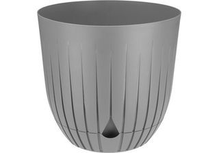 Britta Vaso In Plastica Grigio Chiaro Da 16 Cm Con Base - Vaso Verdenia Moderno…