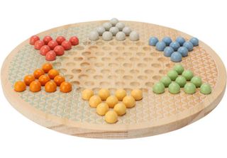 Gioco Da Tavolo Halma Gioco Educativo In Legno Dama Cinese Multicolore