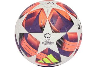 Adidas Uwcl Pro 24/25 Matchball Group Phase, Bianco/Viola, Numero 5