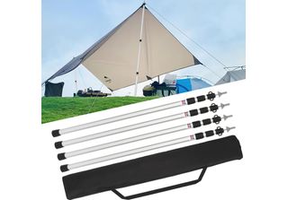 Jopassy 4X Palo Tenda Di Ricambio Palo Telo Palo Pitching Pali 87-234Cm