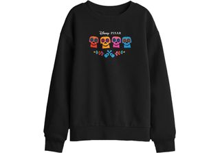 Coco - Felpa Per Bambini, Logo TV29587 (116) (Nero)