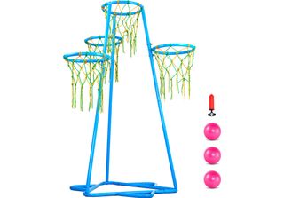 Succebuy Canestro Per Bambini, Canestro A 4 Canestri Per Bambini. Supporto Port…