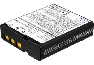 Techtek Batteria Compatibile Con [Casio] EX-ZR100, Exilim EX-FC300S, Exilim EX-…
