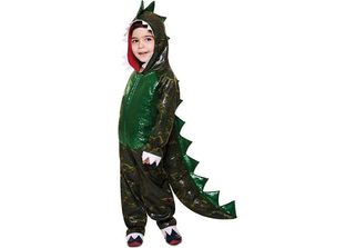 Mamma Tyrannosaurus Rex Junior Costume Verde 5-6 Anni Verde 5-6 Anni