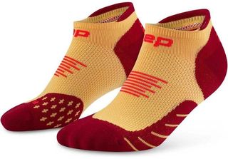 Calze Sportive A Compressione Da Uomo No Show Cep Core Run Giallo