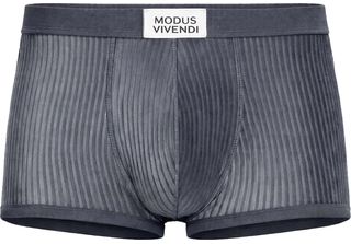 Modus Vivendi - Intimo Da Uomo Boxer Corti - Corduroy Boxer Grey - 1X Taglia L