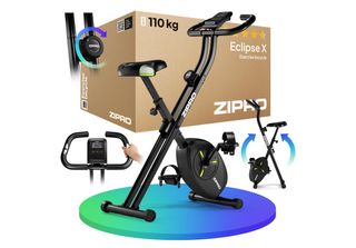 Zipro Cyclette Eclipse X, X-Bike Pieghevole, Resistenza Magnetica, Misurazione …