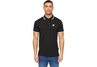 Henleys - Polo "Henalpha"" Da Uomo BG2028 (M) (Nero)"