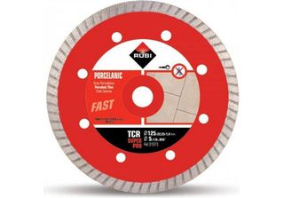 Rubi Diamond Blade Tcr 125 Superpro For Porcelain Stoneware