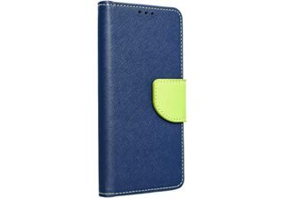 Custodia / Cover Per Samsung Galaxy S24 Blue-Lime - Libro Fancy Book