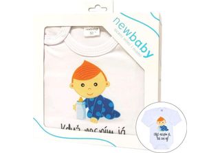 Body Stampato New Baby Quando Non Dormo, Non Dormi Neanche Tu - Confezione Rega…