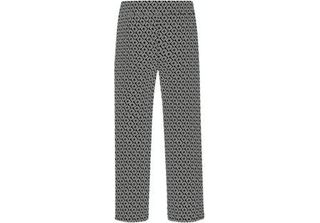 Olsen Olsen Olsen Pantaloni Jersey Cropped Nero