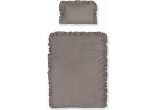 Detexpol Biancheria Da Letto In Cotone 100X135 Grigio Scuro Per Bambini In Tint…