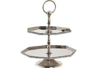 Decorazione Da Tavolo Dkd Home Decor Color Argento 23 X 23 X 22 Cm