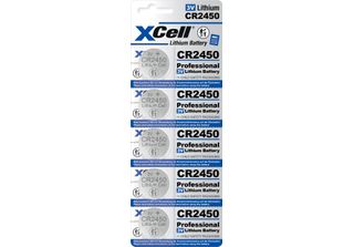 Xcell 145594 Xcell Batterie Knopfzelle CR2450 3V 580Mah 5St.
