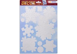 Herma 15757 Herma Fensterbild A4 Schneeflocke
