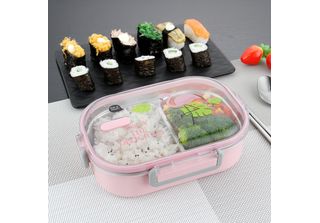 Bento Box, Lunch Box, Contenitore Per Alimenti, Lunch Box In Acciaio Inox, Lunc…