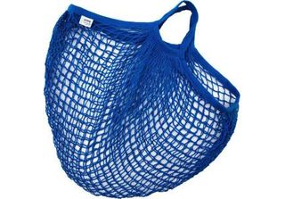 Borsa A Rete Point-Virgule Con Manici Corti Blu 40X40Cmbasic Da | 10 Pezzi