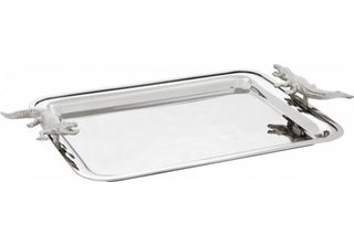 Casa Padrino Luxury Designer Crocodile Tray 51 X 38 X H. 6 Cm - Luxury Collecti…