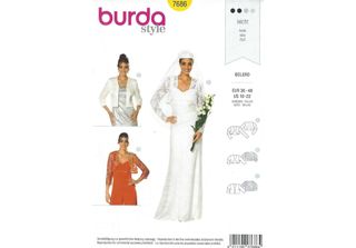 Modello Burda 7686 - Bolero