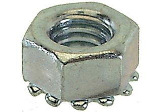 Bofix Bofix Dado Esagonale M5 Zinco, M.Disco Dentato A100Pz