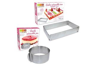 2 Cerchi Da Forno Estraibili - Cerchio E Rettangolo