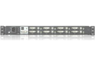 Switch Kvm (Tastiera/Video/Mouse) Nero Aten CL6708MW 1U (CL6708MW-ATA-2XK06SG)