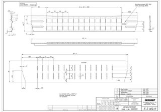 Gedore 3000931 Longitudinal Divider For The Worker Longitudinal Divider